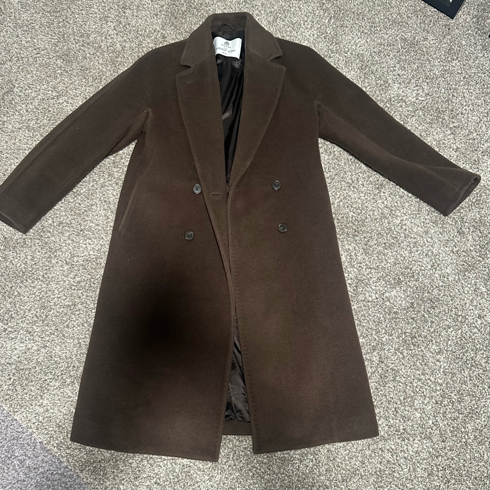The Slouch™ Coat - (Re)Camel Wool